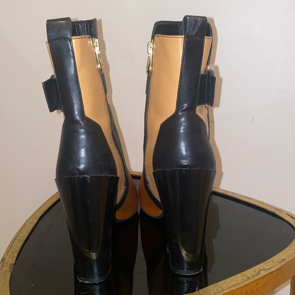 ZARA Tri Color Booties Size 9 - Picture 4 of 4
